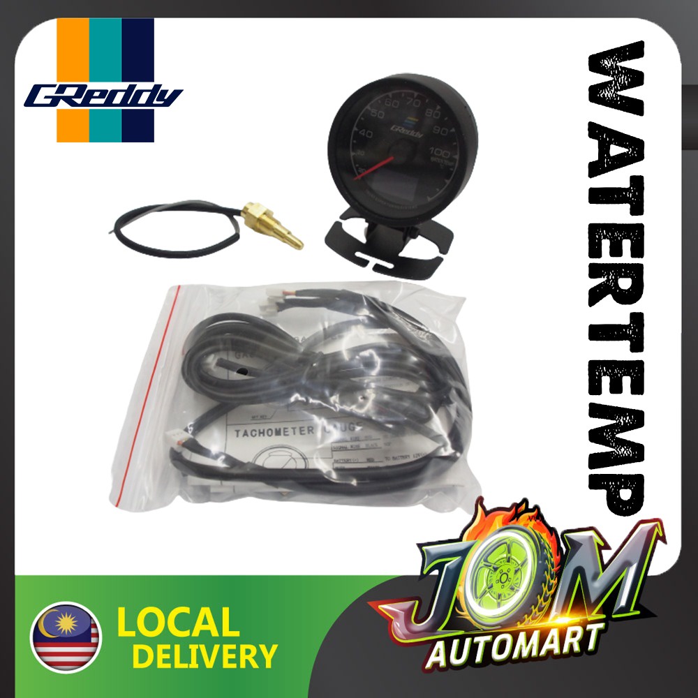 GReddy Meter (34 Colours) 60mm OEM Digital Meter Gauge Water Temp