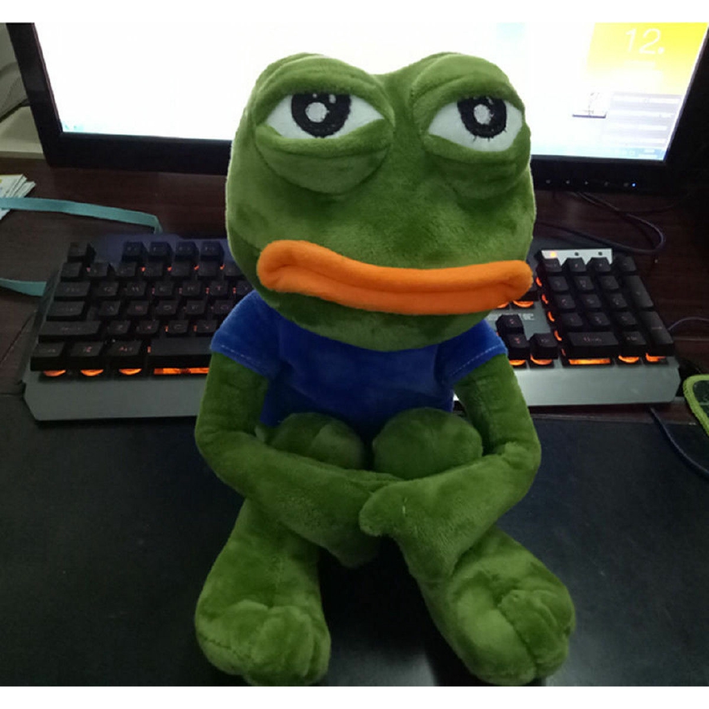 pepe the frog plush