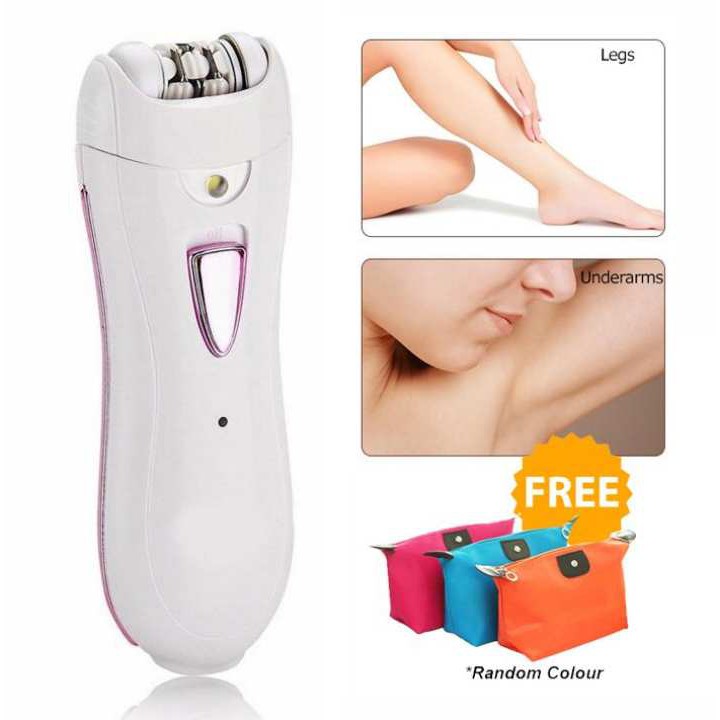 Prado Malaysia Rechargeable Lady Body Hair Remover Epilator Man