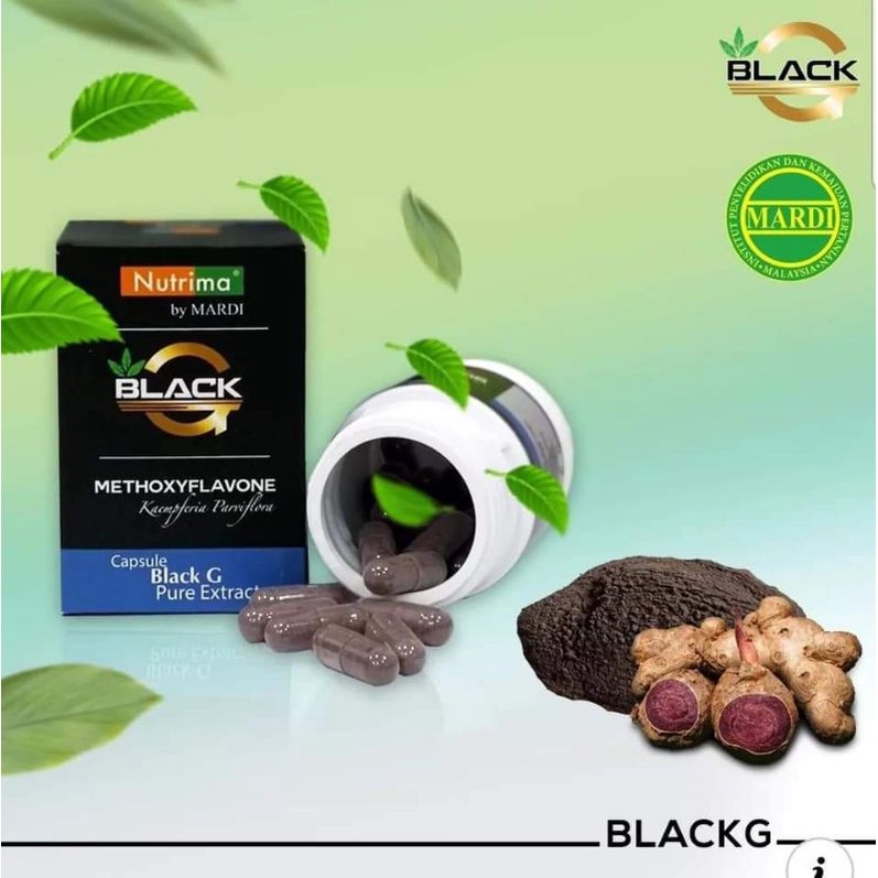 Buy Kunyit Hitam Black G Nutrima By Mardi 30 Kapsul Penawar Sakit Seetracker Malaysia