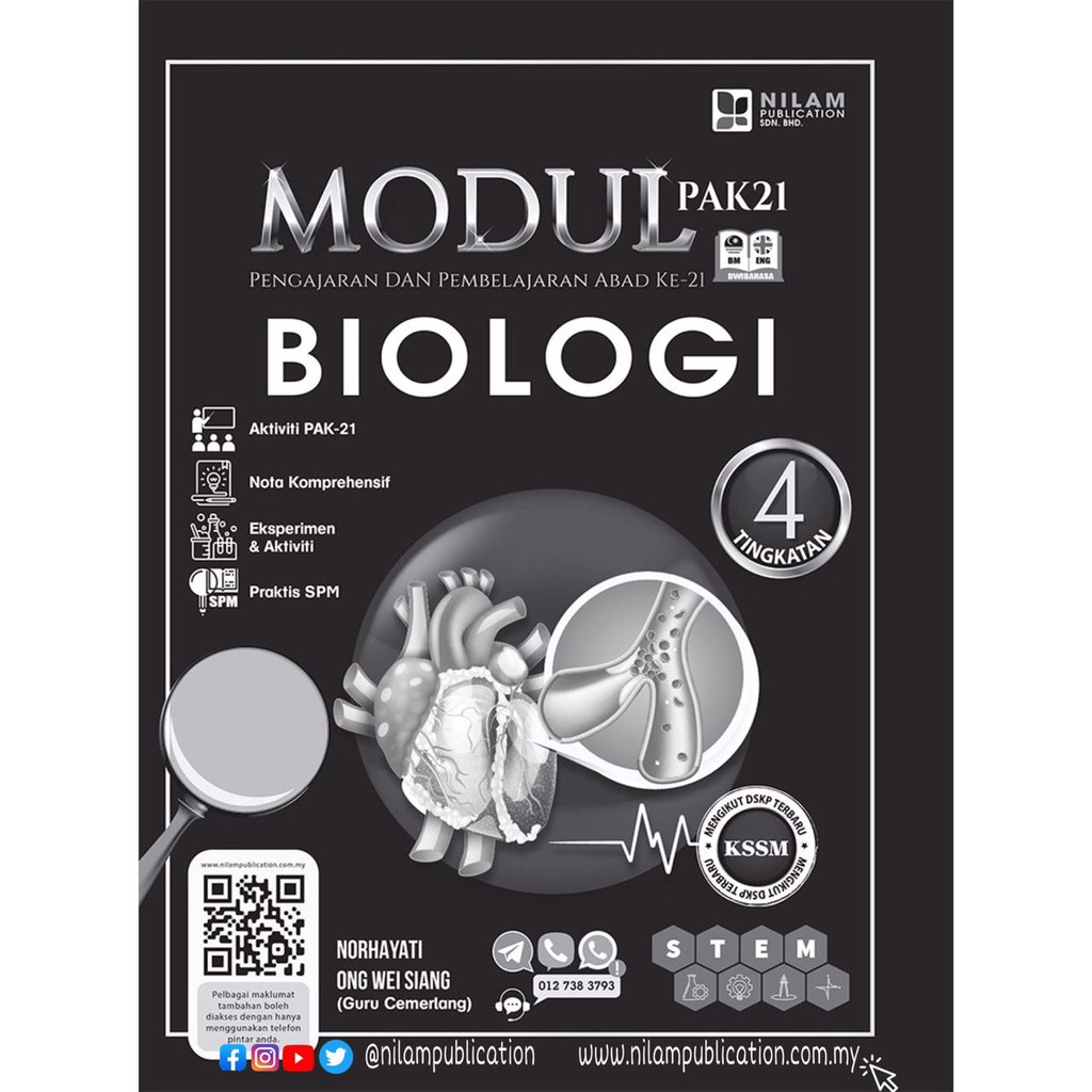 Buy Modul Pengajaran Pembelajaran Abad Ke 21 Biologi Tingkatan 4 2021 Seetracker Malaysia