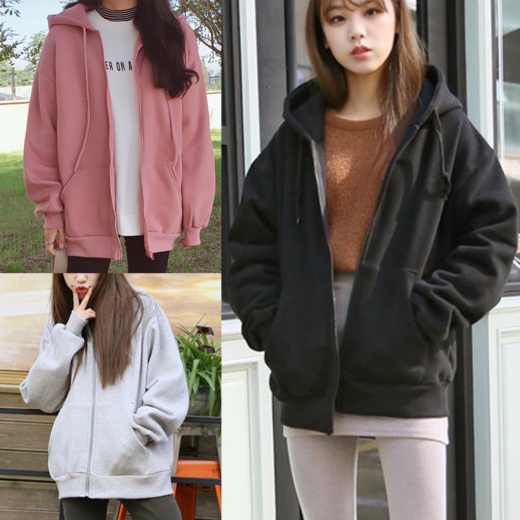 jaket hoodie oversize