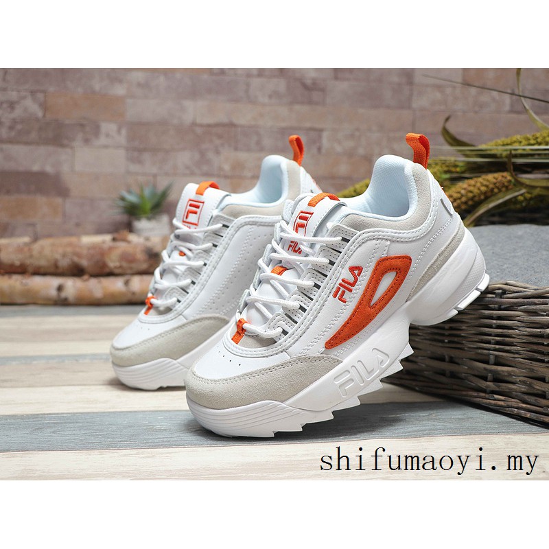 fila sneakers orange