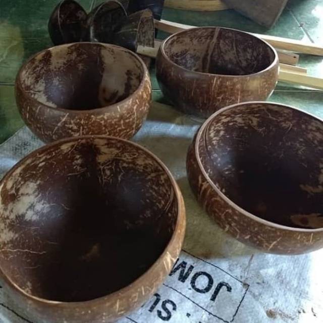 Coconut Shell Bowl Jumbo Bowl Smothies Bowl Without Base Eco Product Coconut Bowl