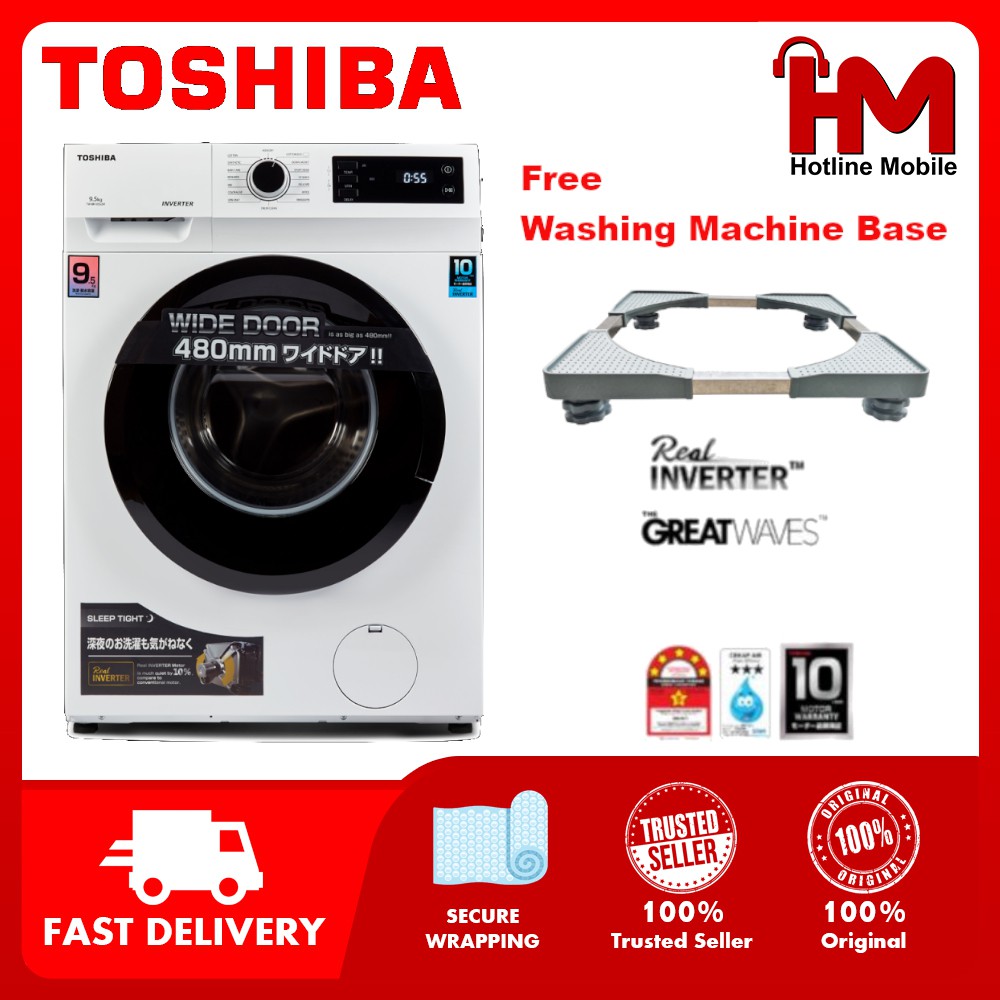 Toshiba front load inverter washing machine tw-bk105s2m | BeeCost