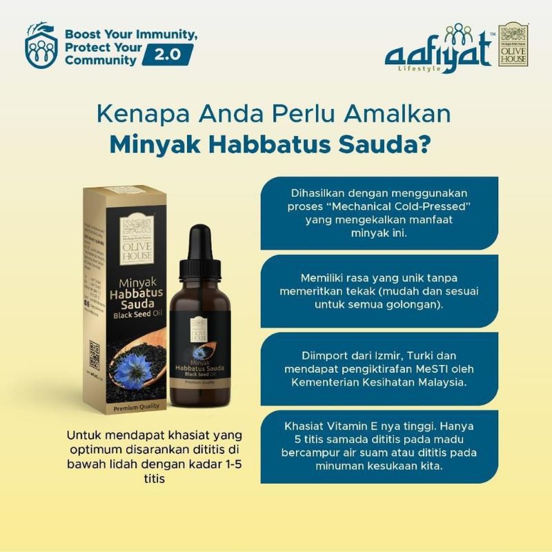 Buy Habbatus Sauda Premium Quality Premium Black Seed Oil Seetracker Malaysia