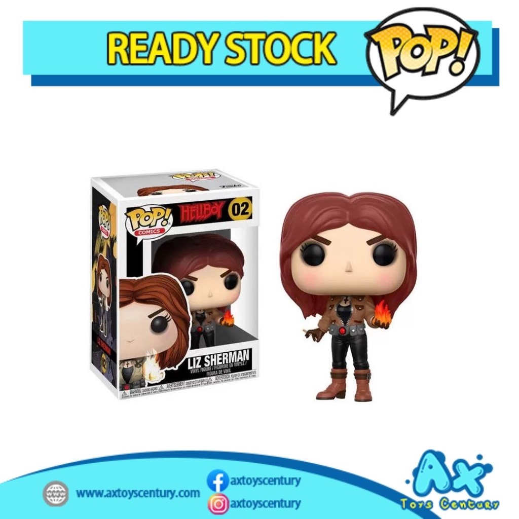 Funko Pop! Comics: Hellboy - Liz Sherman #02 100% Genuine