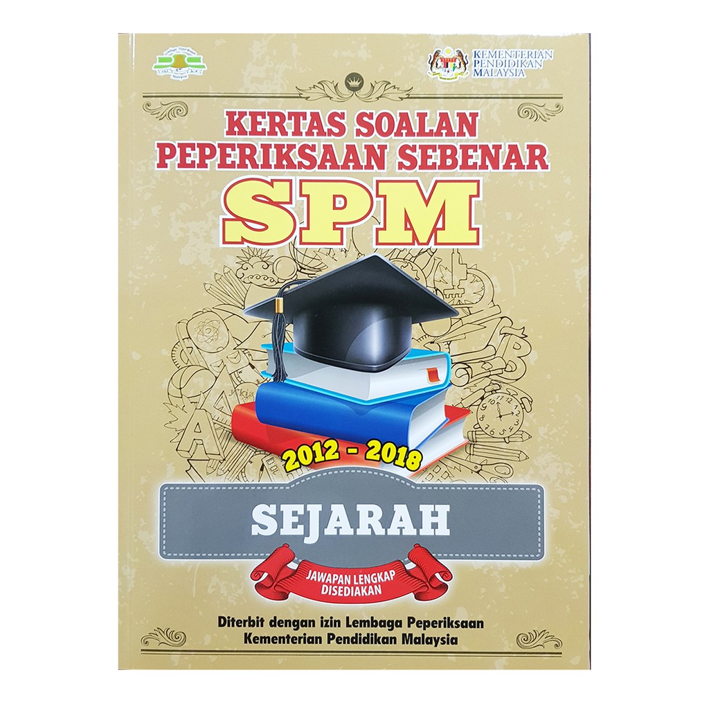 Buku Latihan Kertas Soalan Peperiksaan Sebenar Spm Sejarah 2019 Pass Year Shopee Malaysia