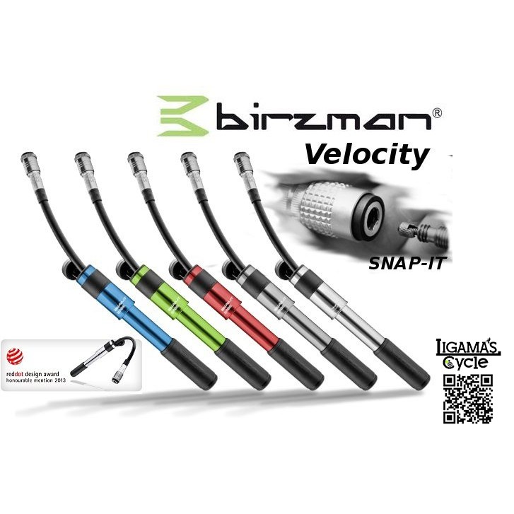 birzman velocity with gauge mini bike pump