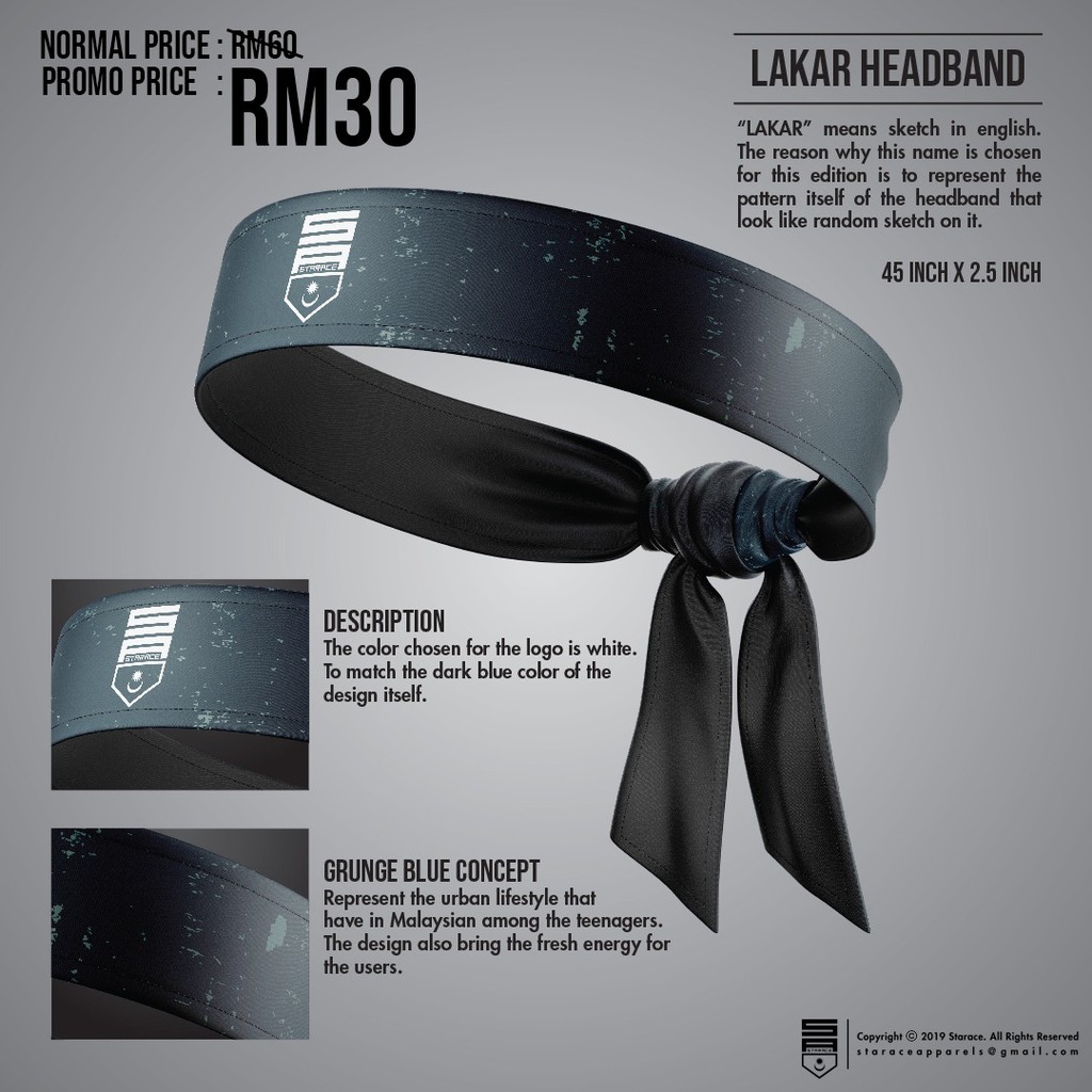 Lakar Headband Editiom Shopee Malaysia