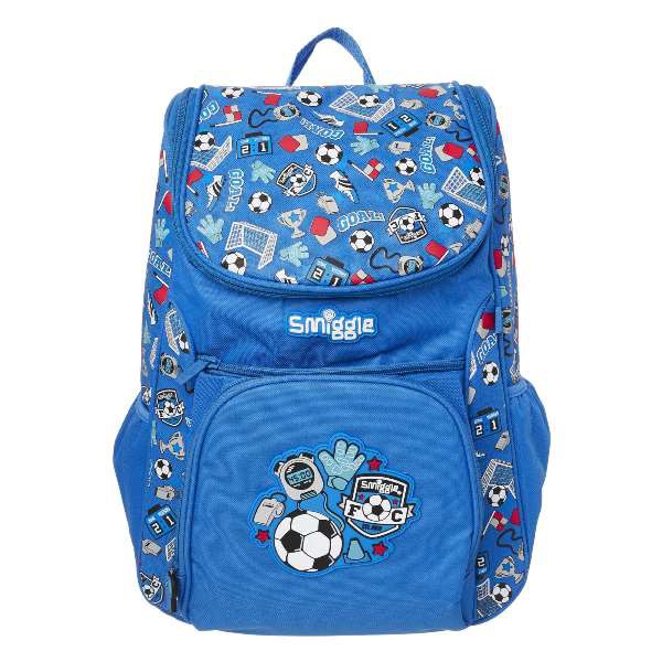 smiggle blue backpack
