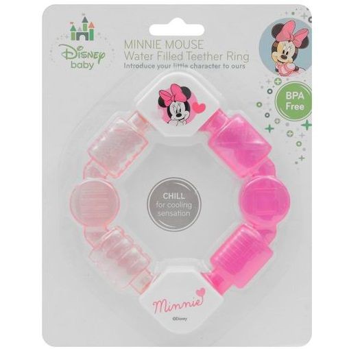 minnie mouse teething ring