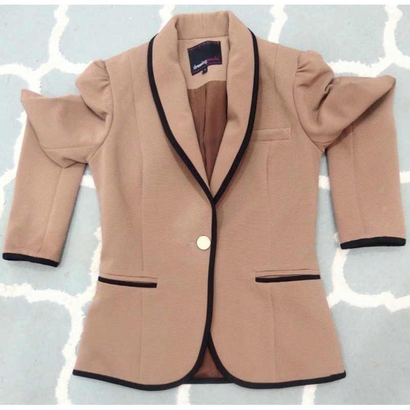 Baju coat Blazer Wanita Perempuan Shopee Malaysia Baju coat Blazer Wanita Perempuan Shopee Malaysia