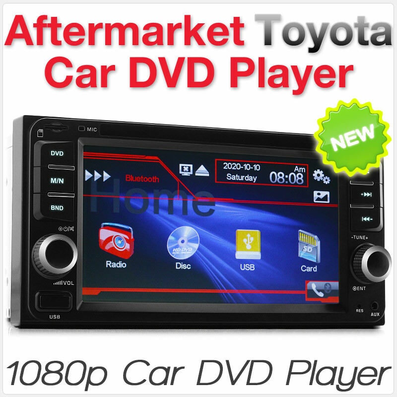 (USED) Car DVD Player Radio For Toyota RAV4 MR2 GT 86 Previa Head Unit Radio Stereo USB CD 2G