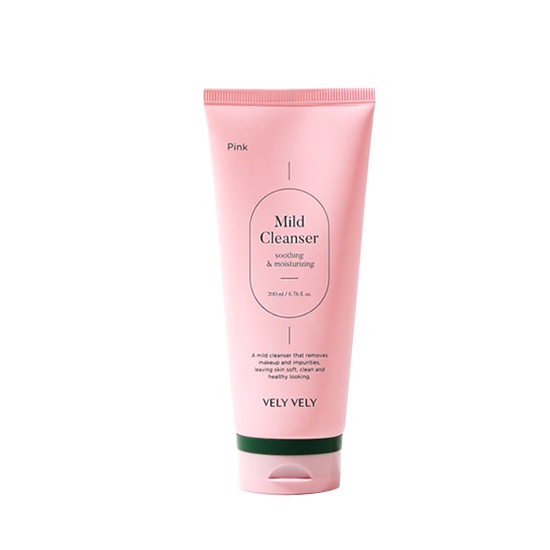 VELY VELY Pink Mild Cleanser 200ml Shopee Malaysia