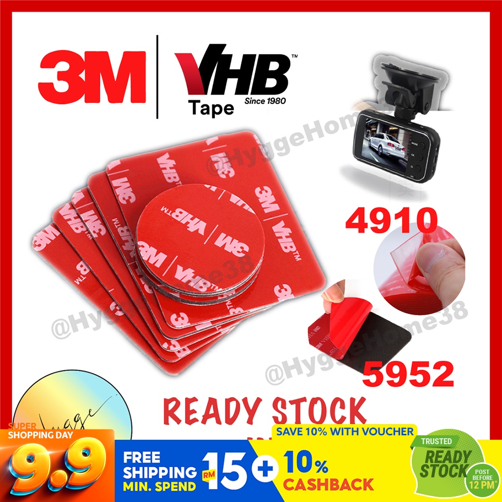 3M VHB Double Sided Tape Clear Black PE Foam Magic Nano Tape Car For