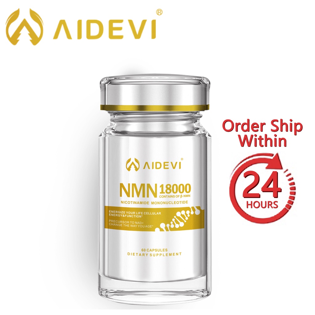 Aidevi NMN Powerful Antioxidant & Anti-Aging Supplements for Immune & Skin Health (60 Capsules)