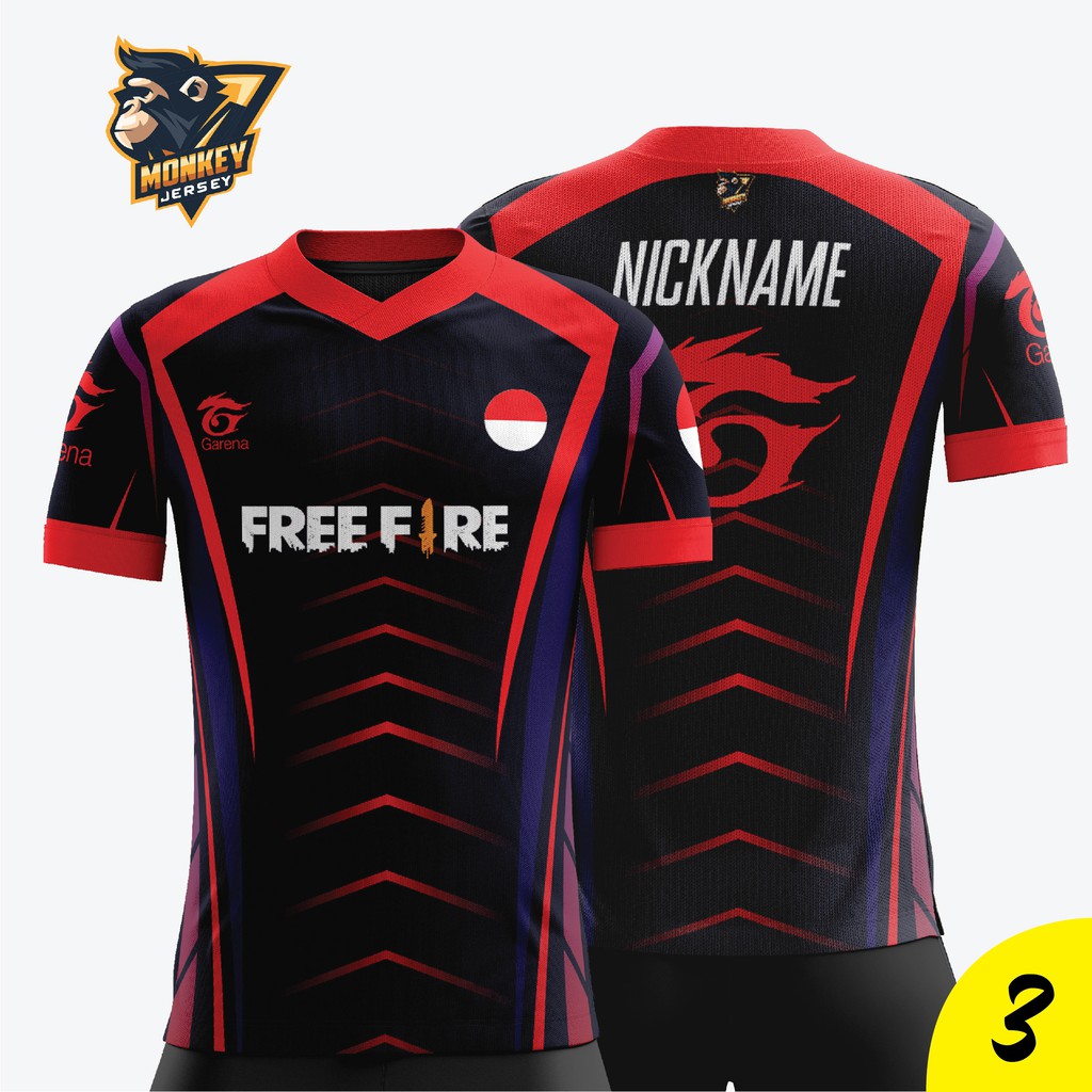Pay In Place Jersey Freefire Esports Shopee Malaysia