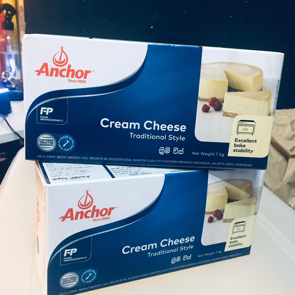 Anchor Cream Cheese 1kg Shopee Malaysia