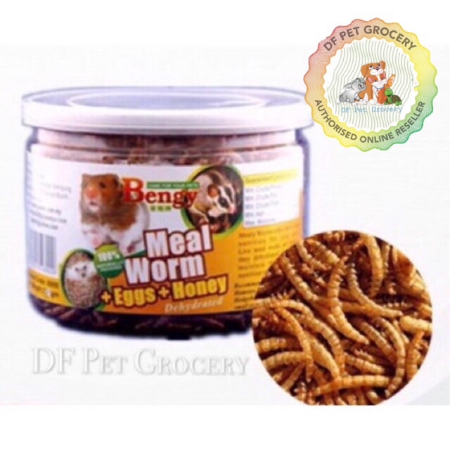 Bengy Hamster Mealy Dry Worms 75g 8000 Shopee Malaysia