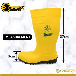 YOSS Orex Safety Rain Boots With Steel Toe