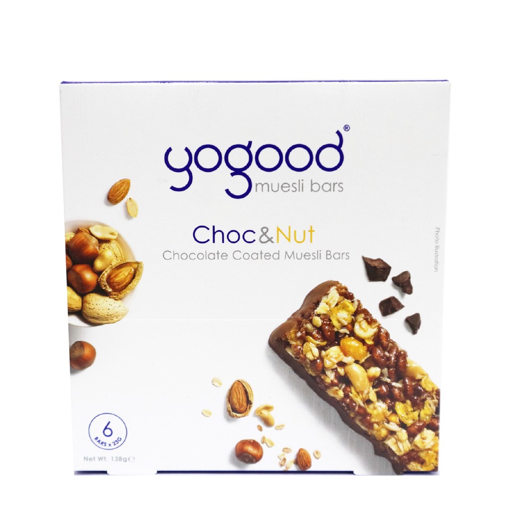 Yogood Muesli Bars Choc &Nut (138g) Shopee Malaysia