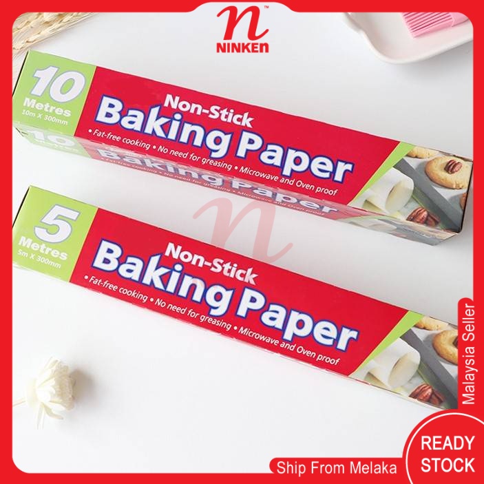 5/10 Meter Baking Paper Parchment Greaseproof Paper Rectangle Double ...