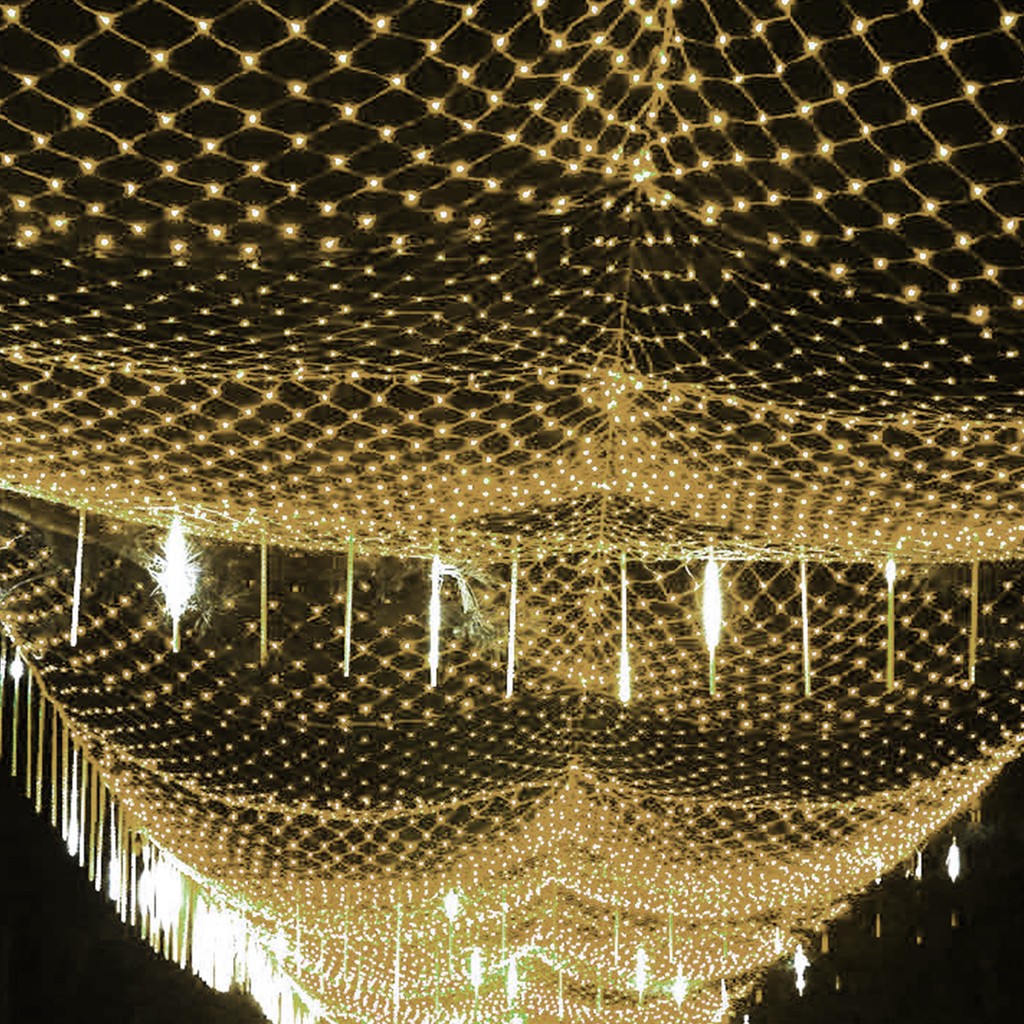 Light 3m Large Led String Fairy Lights Net Curtain Outdoor Decor