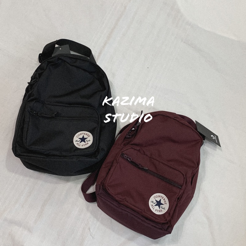 converse logo backpack