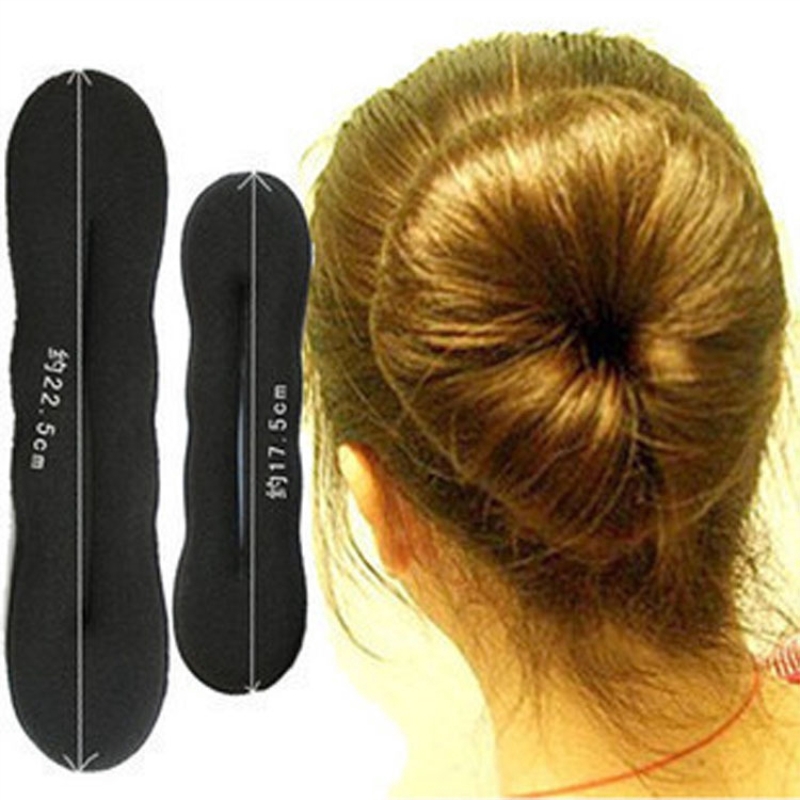 Hair Bands Headdress Sponge Ball Head Plate Magic Hair Bun Women