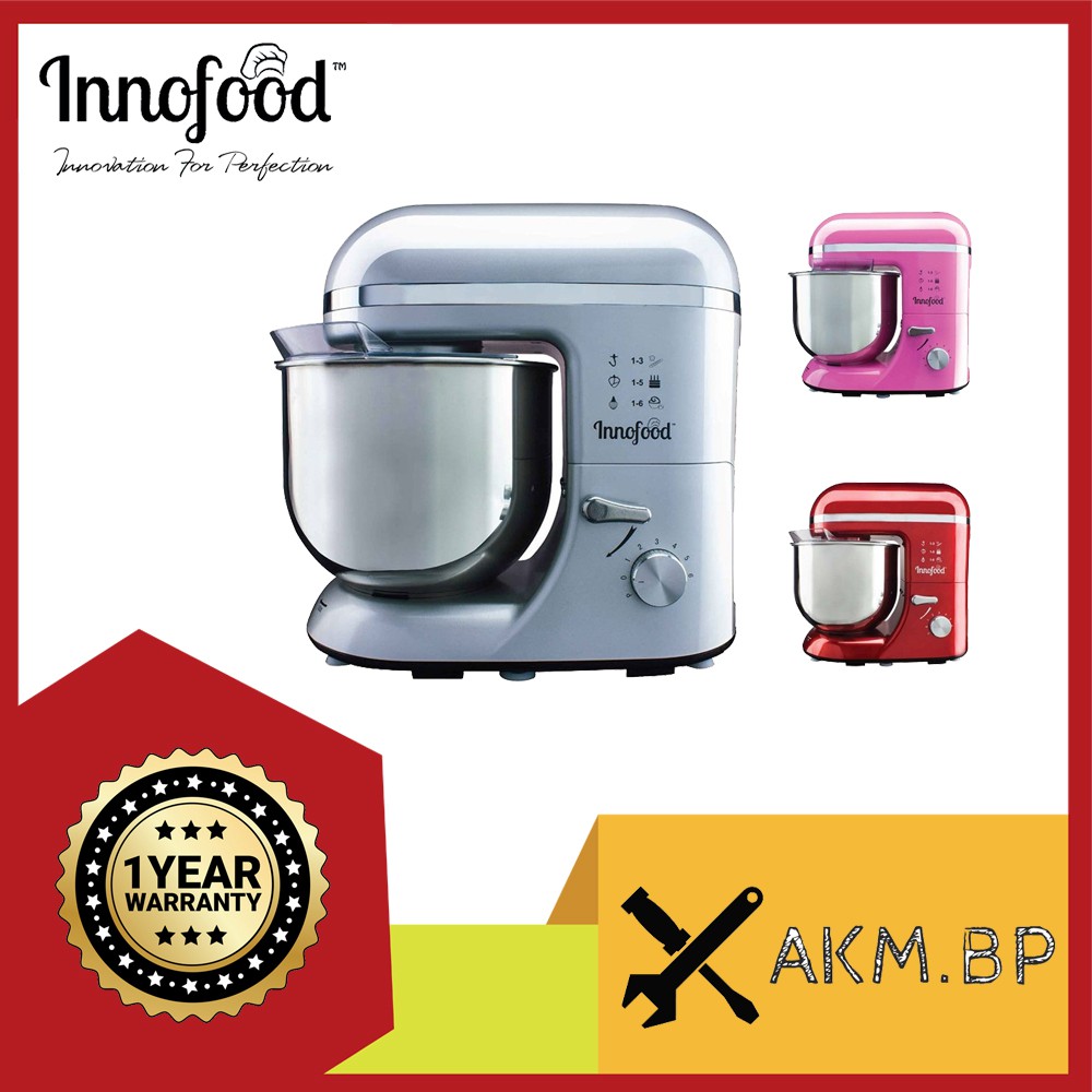 INNOFOOD Stand Mixer 6.5 Liter 1300W KT609 Shopee Malaysia