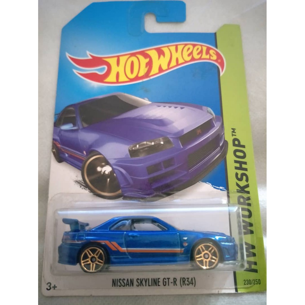 r34 gtr hot wheels