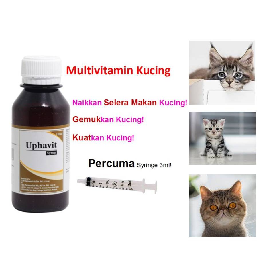 vitamin kucing 1 botol  Shopee Malaysia