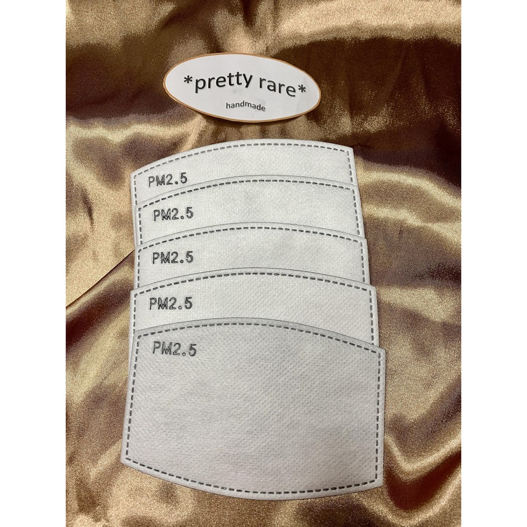Pm2 5 filter for mask 5pcs shopee malaysia