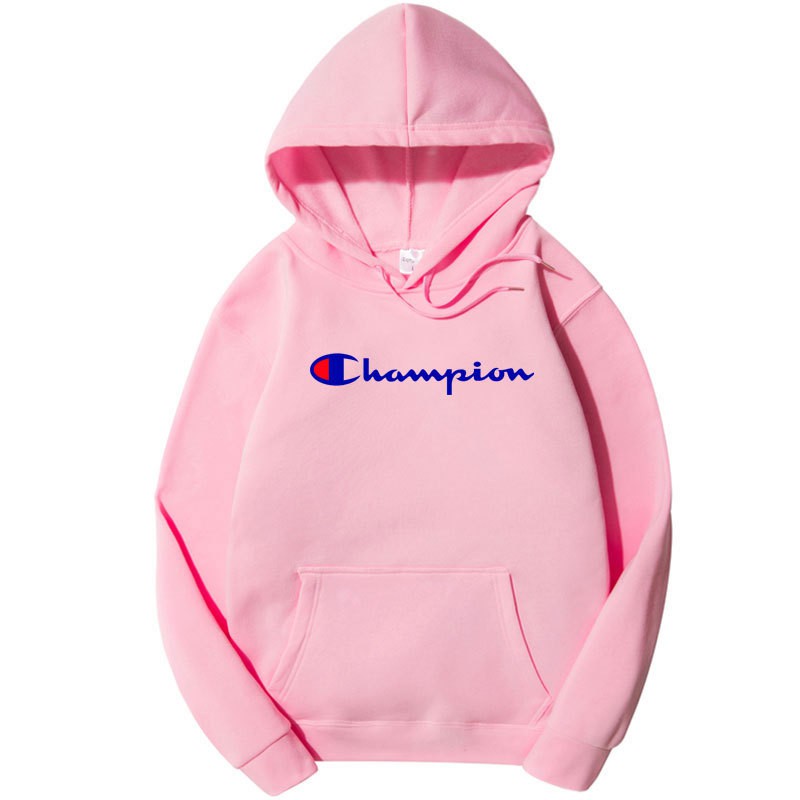 champion hoodie with champion on sleeve