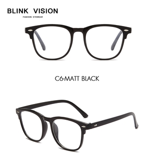 Blink Vision 0 To 6 00 New Anti Blue Light Square Rabun Jauh Cermin Mata Finished Myopia Power Lens Meter Nail Eyeglasses Frame Korean Style Student Spek Mata Custom Lens Shopee Malaysia