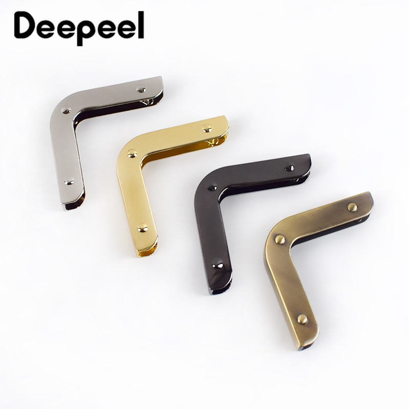 2Pcs Metal Handbag Corner Protector Edge Safety Guard Purse Bag Making Accessories