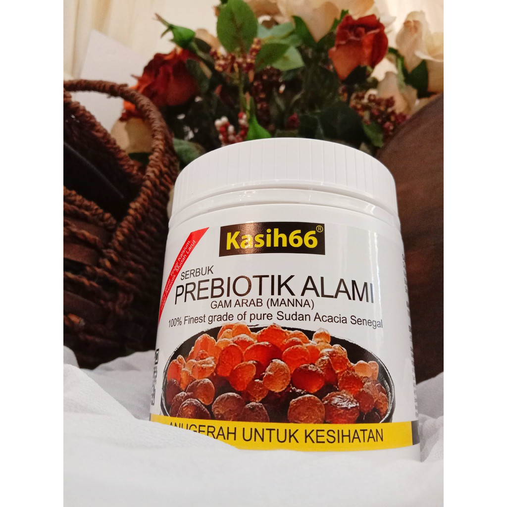 Serbuk Prebiotik Arabic Gum Al Manna Kasih66 150gram