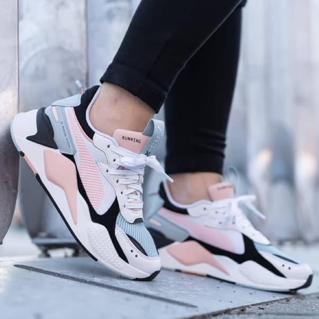 PUMA RSX PINK WHITE BLACK 100% COPY ORI 