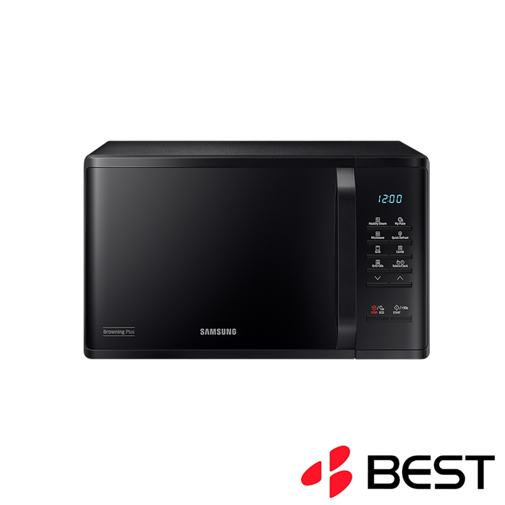 SAMSUNG Grill Microwave Oven with Healthy Steam (23L) MG23K3513GK