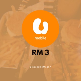 Topup UMOBILE prepaid RM 3.00
