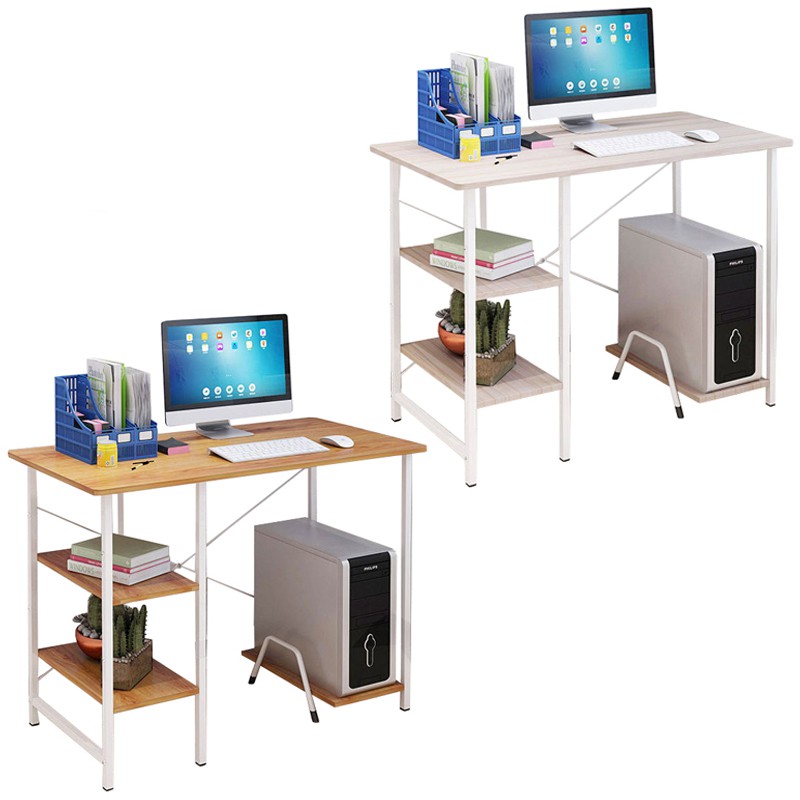 5057 Wooden Style Computer Desk 3018 Shopee Malaysia