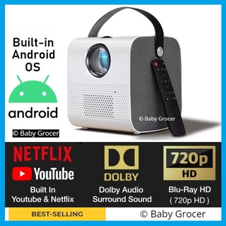 HD Built-in Android OS Portable Projector Ray Projector Mini Projector Same Model OEM Lumos Projector