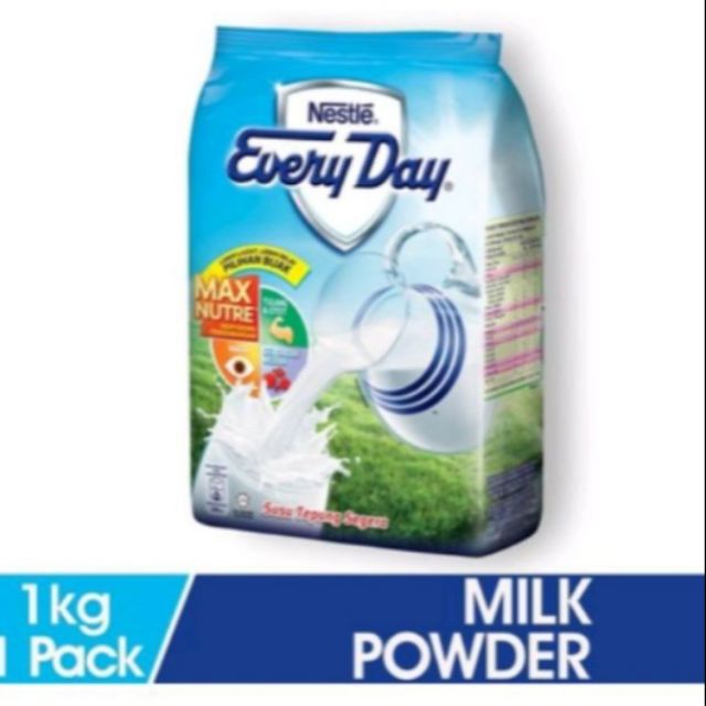 EVERYDAY MILK POWDER / NESTLE EVERYDAY 1KG READY STOCK | Shopee Malaysia