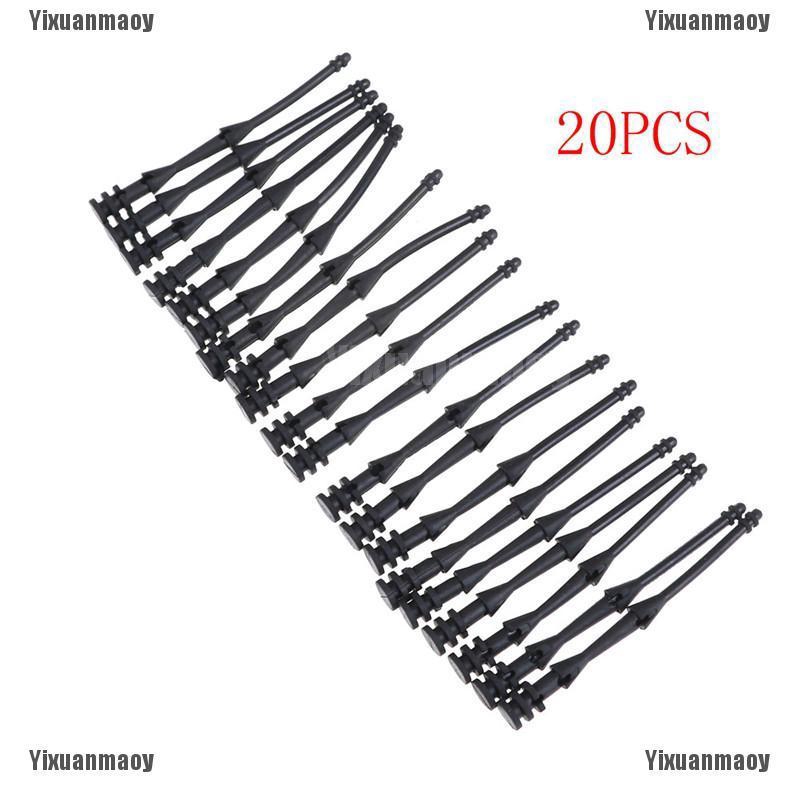 20Pcs 65Mm Anti Vibration Flexible Rubber Silicone For Pc Case Fan