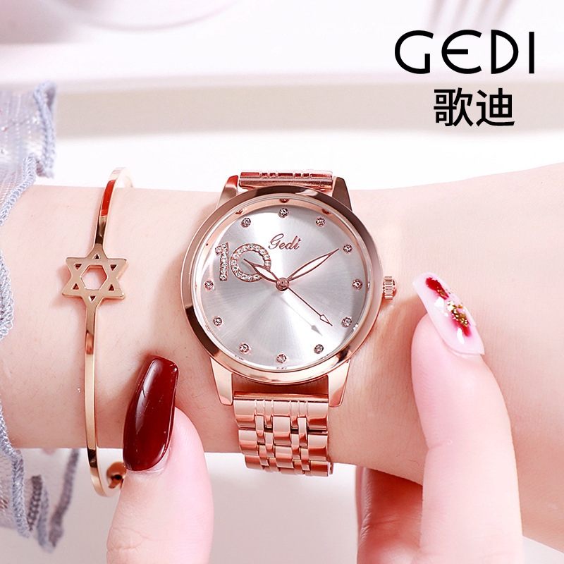 diamond hand watch