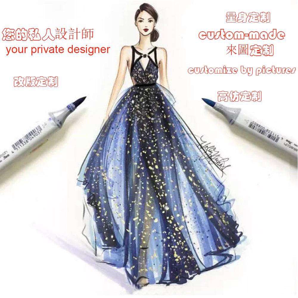 ♥ custom-made dress♥ professional custom dress customized style dress wedding dress wedding gown Piano Competition dress performance dress birthday party dress