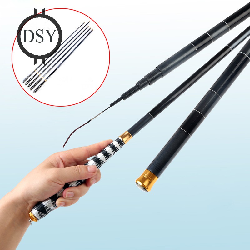 Fishing Rod Carbon Fiber Casting Telescopic Long Rod 5 4 6 3 Lightweight Tought Spinning Rods