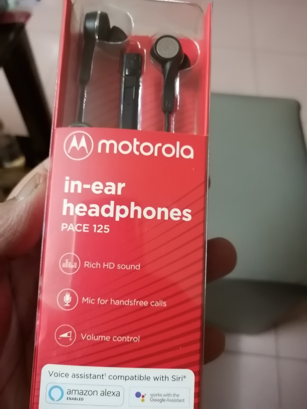 motorola pace 125 earphone
