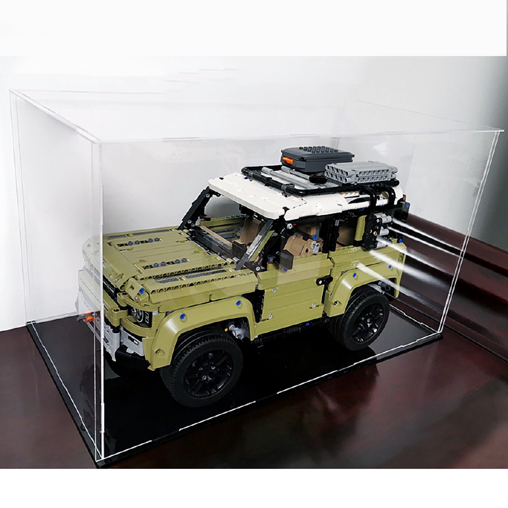 lego land rover defender display case